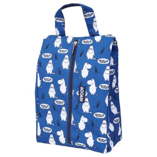 シューズケース ムーミン シューズバッグ ブルーゴルフ 北欧 丸眞 大人 ゴルフシューズケース シューズ袋 マシュマロポップ(4)