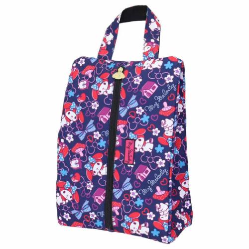 シューズケース マイメロディ シューズバッグ ビビットキュート サンリオ 丸眞 大人 ゴルフシューズケース シューズ袋 マシュマロポップ