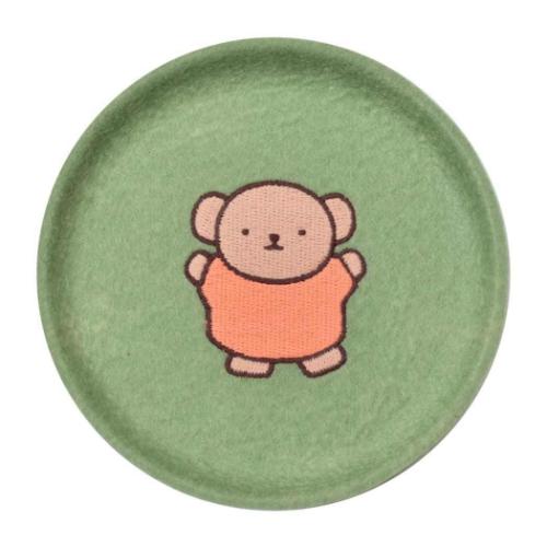 収納用品 ミッフィー PUPU FELT ププフェルト トレイ ボリス グリーン ディックブルーナ ピージーデザイン アクセサリートレイ 絵本メール便可 マシュマロポップ