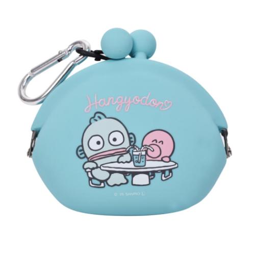 コインケース ハンギョドン POCHI ポチ サンリオ ピージーデザイン シリコンがまぐち 小銭入れ マシュ..