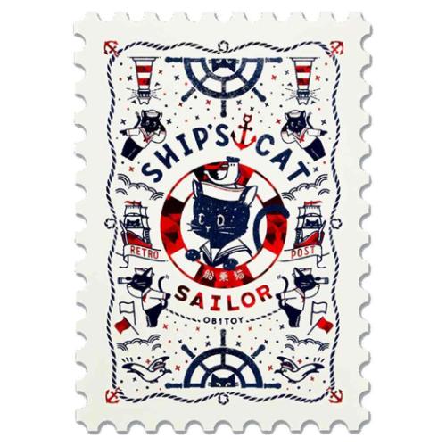 POSTCARD ROKKAKUxӥ ڼ귿ݥȥ 1 SHIP'S CAT ե 󲡤 å ᡼ز ޥޥݥå