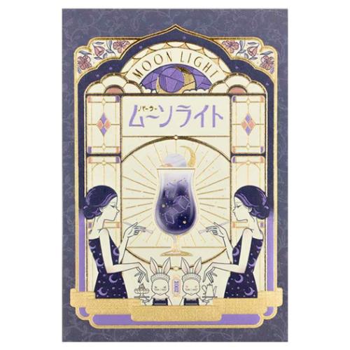 POSTCARD ROKKAKUxオビワン ポストカード 1枚入り パーラームーンライト フタバ 箔押し メッセージカー..