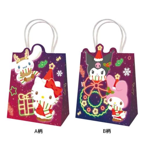 クリスマスお菓子 サンリオキャラクターズ ミニギフトバッグ スナック菓子1個入り サンリオ 尾上萬  ...