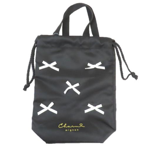 シューズバッグ シューズケース charm mignon カミオジャパン 体育館靴かばん 新学期準備雑貨 女の子 ..