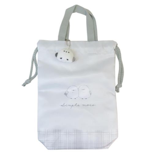 シューズバッグ シューズケース シンプルモコ カミオジャパン 体育館靴かばん 新学期準備雑貨 女の子 ..