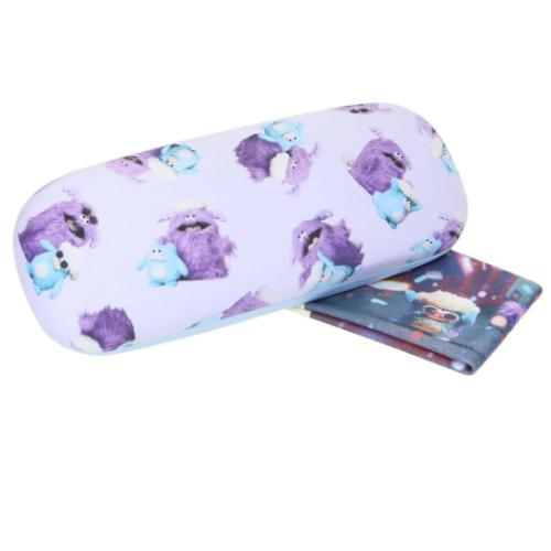 眼鏡ケース ホイッピ＆ラッピ クロス付きメガネケース マリモクラフト ハードタイプ マシュマロポップ