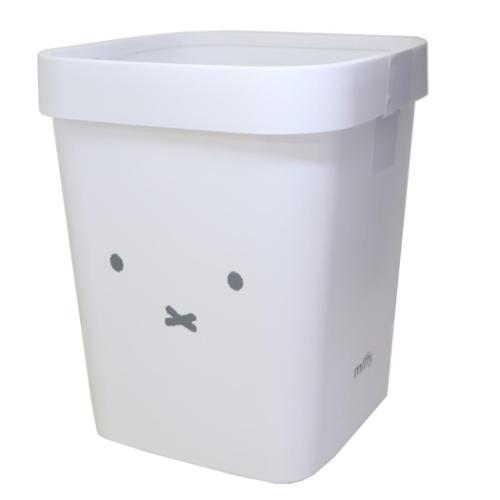 ゴミ箱 ミッフィー ストックス ストッパー付きダストボックス フェイス ディックブルーナ ティーズファクトリー ごみ箱 絵本 マシュマロポップ