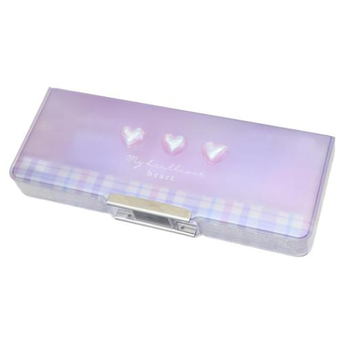 Rakuten - 【ポイント10倍 & クーポン！】ペンケース クレールコンパクト両面開きペンケース MY BRILLIANT HEART カミオジャパン 新学期準備文具 筆記用具 小学生 マシュマロポップ