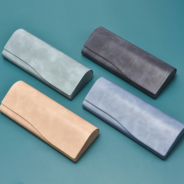 【ネコポス送料220円】(あす楽)メガネケース 眼鏡ケース めがねケース 敬老の日 おしゃれ かわいい プレゼント コンパクト スリム ハード 誕生日プレゼン ギフト 還暦祝い 母の日 父の日 お祝い 皮 合成皮革 さつきどう 彩月堂【gc7】