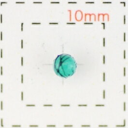 ターコイズ シャーベットグリーン《石目調3ミリ30個入》デコ電・ネイル用ストーン