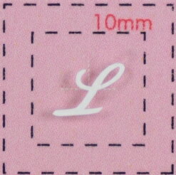 Nameネイルシール【アルファベット・イニシャル】大文字ホワイト( L )1シート9枚入 名前 ネイルシール ネイル シール ハンドメイド ネイルアート アート ネイルパーツ パーツ 素材 材料 サロン ネイルサロン 卸 卸売り イニシャル アルファベット