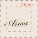 名前 ネイルシール【アルファベット・イニシャル】デザイン( Arisa ありさ)1シート6枚入(結婚式 ネイル シール ネイルシール ハンドメイド ネイルアート...
