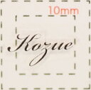 名前 ネイルシール【アルファベット・イニシャル】デザイン( Kozue こずえ)1シート6枚入(結婚式 ネイル シール ネイルシール ハンドメイド ネイルアート...