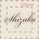 名前 ネイルシール【アルファベット・イニシャル】デザイン( Shizuka しずか)1シート6枚入(結婚式 ネイル シール ネイルシール ハンドメイド ネイルア...