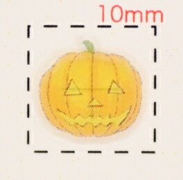 ハロウィン【ネイルアートシール】かぼちゃ（5）1シート9枚入