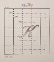 【スワロフスキー27個付イニシャルシール】（スマートフォン　ケース・カバー）大文字SV（小）K