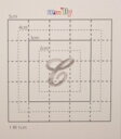 【スワロフスキー27個付イニシャルシール】(スマートフォン オリジナルケース・カバー)大文字SV(小)C
