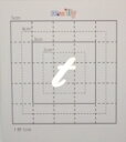 【スワロフスキー20個付アルファベットシール】(iphone4sアイフォンケース&オリジナルプリント)小文字SV(大)t