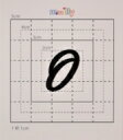 【スワロフスキー37個付イニシャルシール】(オリジナルケース&カバー)大文字BK(大)O