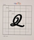 【スワロフスキー37個付イニシャルシール】(オリジナルケース&カバー)大文字BK(大)Q