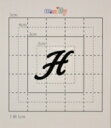 【スワロフスキー27個付ネームシール】(オリジナルプリントケース&カバー)大文字BK(小)H