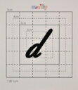 【スワロフスキー20個付アルファベットシール】(iphone5アイホン5ケース・名前入れ)小文字BK(大)d