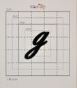【スワロフスキー20個付アルファベットシール】(iphone5アイホン5ケース・名前入れ)小文字BK(大)g