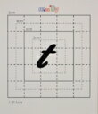 【スワロフスキー20個付アルファベットシール】(iphone5アイホン5ケース・名前入れ)小文字BK(大)t