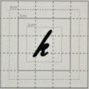 【スワロフスキー20個付イニシャルシール】(スマホ スマフォ オリジナル&プリントケース・カバー)小文字BK(小)k
