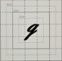 【スワロフスキー20個付イニシャルシール】(スマホ スマフォ オリジナル&プリントケース・カバー)小文字BK(小)q