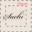 名前 ネイルシール【アルファベット・イニシャル】デザイン( Sachi さち)1シート6枚入 150円