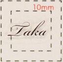 名前 ネイルシール【アルファベット・イニシャル】デザイン( Taka たか)1シート6枚入