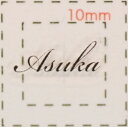 名前 ネイルシール【アルファベット・イニシャル】デザイン( Asuka あすか )1シート6枚入(結婚式 ネイル シール ネイルシール ハンドメイド ネイルアー...