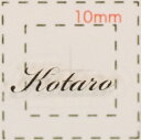 名前 ネイルシール【アルファベット・イニシャル】デザイン( Kotaro コタロー・こたろう)1シート6枚入(結婚式 ネイル シール ネイルシール ハンドメイド...