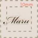 名前 ネイルシール【アルファベット・イニシャル】デザイン( Maru マル・まる)1シート6枚入(結婚式 ネイル シール ネイルシール ハンドメイド ネイルアー...
