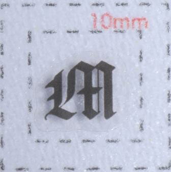 ネイルシール【アルファベット・イニシャル】大文字4 英字(M)9枚入 名前 ネイルシール ネイル シール ハンドメイド ネイルアート アート ネイルパーツ パーツ 素材 材料 サロン ネイルサロン 卸 卸売り イニシャル アルファベット