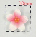 【フラワー《さくら・桜》ネイルシール】ホワイト/1シート9枚入(結婚式 ネイル シール ネイルシール ハンドメイド ネイルアート アート アートシール ネイルパーツ パーツ 素材 材料 サロン ネイルサロン 卸 卸売り 押し花 和 セルフ 薔薇)