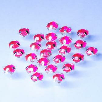 爪付きラインストーン5ミリHPK×SV 《ネイル・デコ電用パーツ》25個入