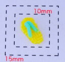 サンダル8×5ミリ《ネイルアート・