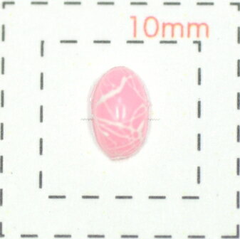 石目調クラックネイルアート用ストーン《ピンク4×6ミリ 25個入》