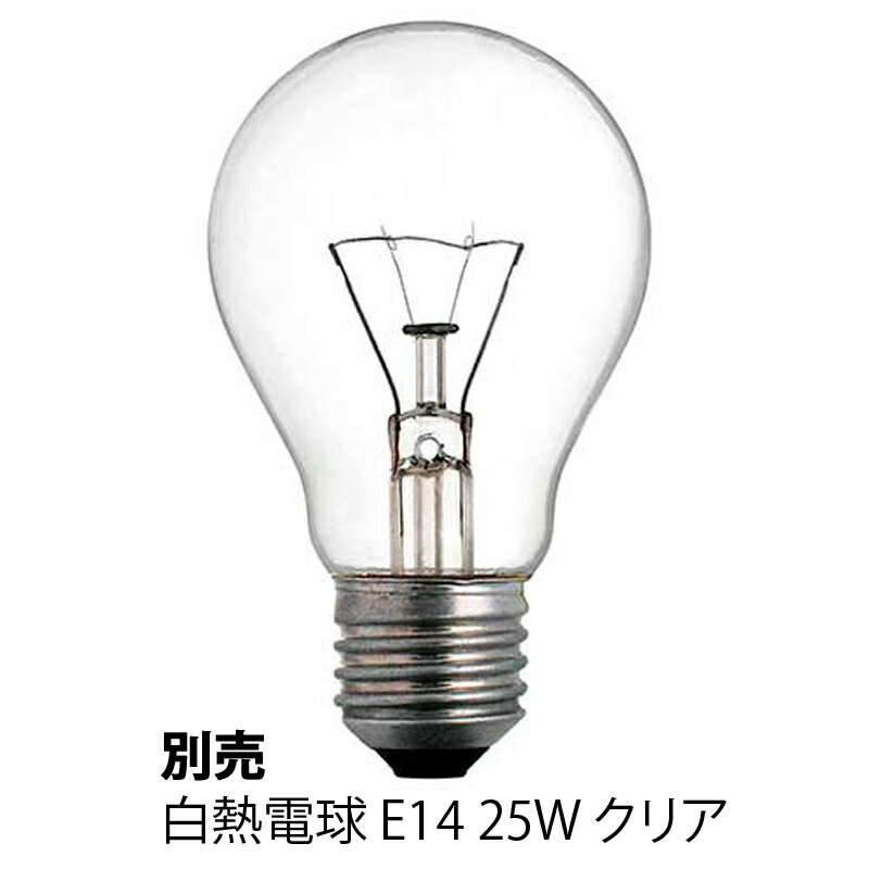 白熱電球 E14 25W クリア メーカー取