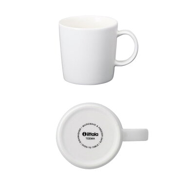 【お買い物マラソン中イッタラお買い上げでARABIAムーミンミニマグPRESENT】iittala ティーマ【マグ 0.3Lホワイト】【メーカー取寄品】 新生活 癒されるインテリア 楽しめる雑貨