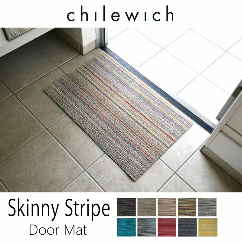 chilewich 륦å եޥåShag Skinny Stripe 4671cmˡȥ饤׵ǽŪǥå...