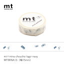 マスキングテープ mtmt×mina choucho logo・navyMTMINA13 15mm×10m 1rollmina perhonenmmis 新生活...