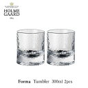 ホルムガード HOLMEGAARD ホルムガードFORMA フォーマ タンブラー 300ml 2個セット 4343110mmis 新生活 インテリア