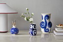 KAHLER ケーラー Tulle Vase (ブルー) H13 cm 695012 mmis 新生活 インテリア(3)