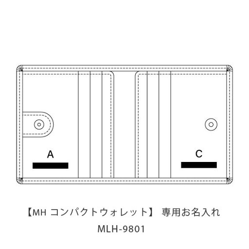 お名入れ代(商品別売)MH コンパクトウォレット専用 MLH-9801 SLIP-ON スリップオンお名入れ可mmis 新生活 インテリア お名入れ代(商品別売)MH コンパクトウォレット専用 MLH-9801 SLIP-ON スリップオンお名入れ可mmis 新生活 インテリア