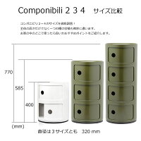 カルテル収納【Componibili3コンポニビリ33段4967】【メーカー取寄品】【ka_12】冬のインテリア暖かい部屋お客様へのおもてなし