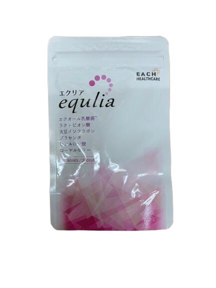 エクオール 生成 サプリ エクリア equlia 60粒 約1か月分 エクオール乳酸菌 大豆イ...