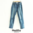 Healthy DENIM ヘルシーデニム　Citrus Highrise ストレートデニム 5854903mid/5854903DRK